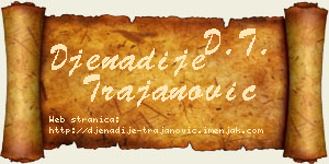 Đenadije Trajanović vizit kartica